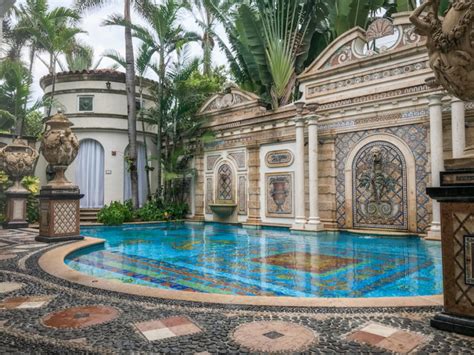 versace swimming pool miami|versace's house in Miami.